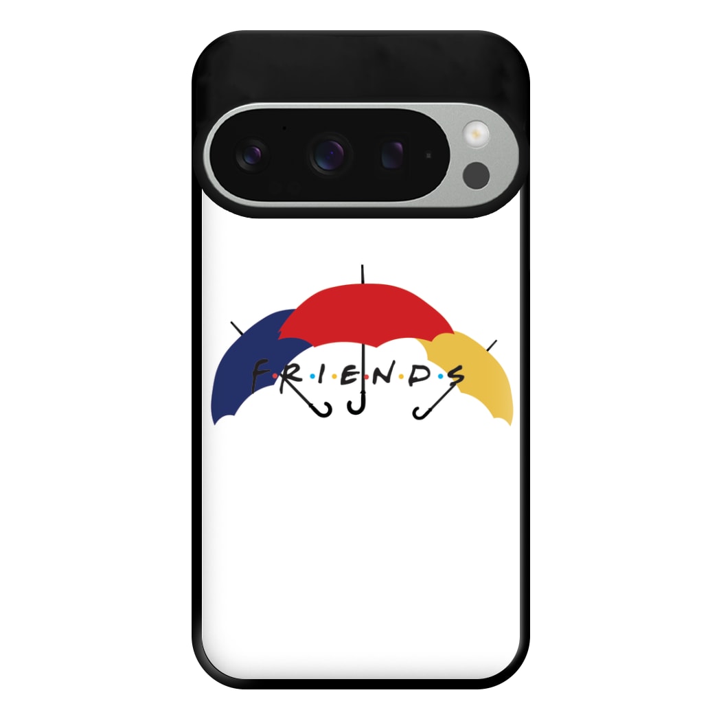 Umbrella Friends Phone Case for Google Pixel 9 Pro XL