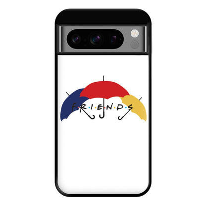 Umbrella Friends Phone Case for Google Pixel 8 Pro