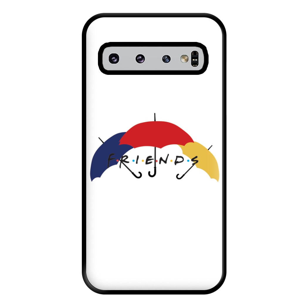 Umbrella Friends Phone Case for Galaxy S10 Plus