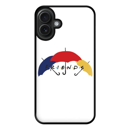 Umbrella Friends Phone Case for iPhone 16 Plus