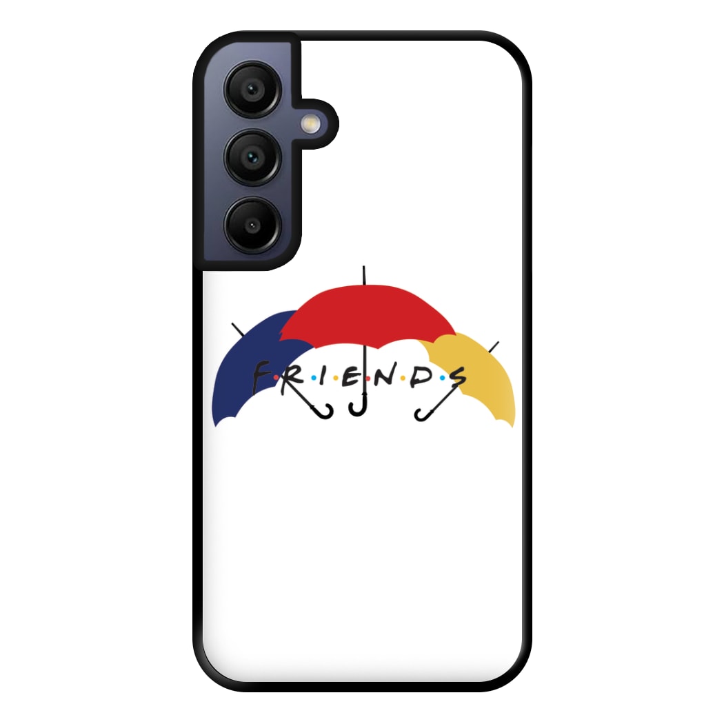 Umbrella Friends Phone Case for Galaxy A15