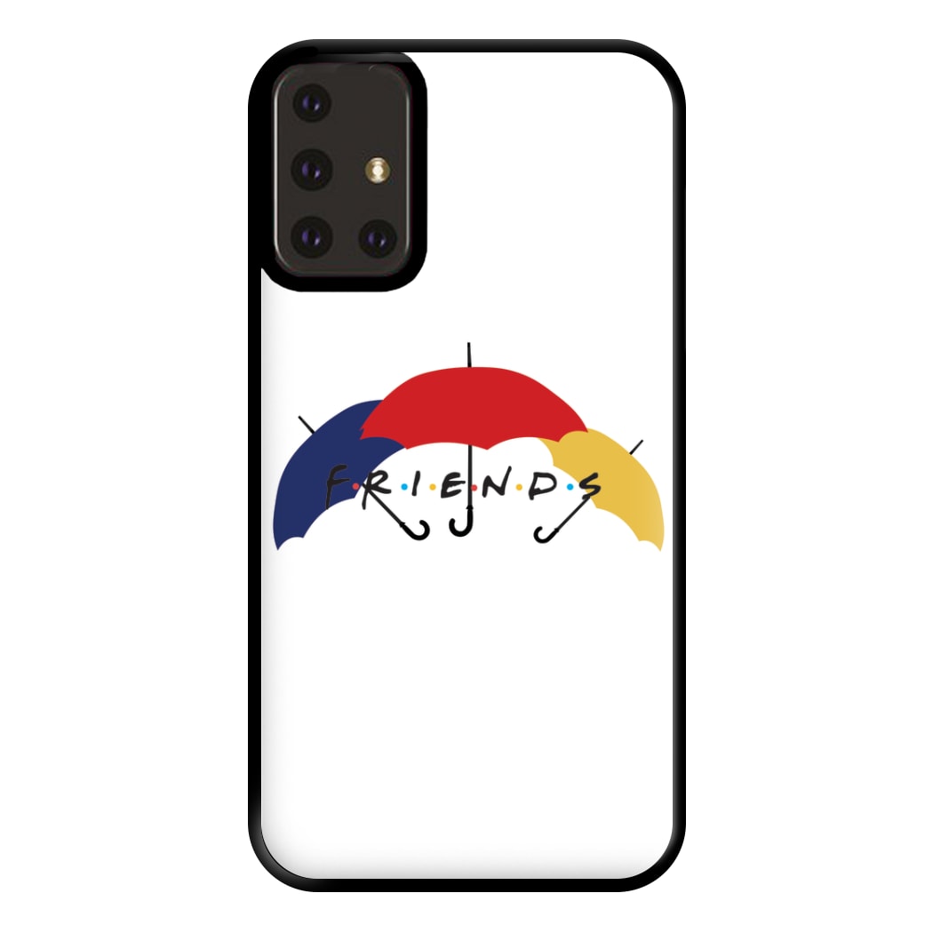 Umbrella Friends Phone Case for Galaxy A71