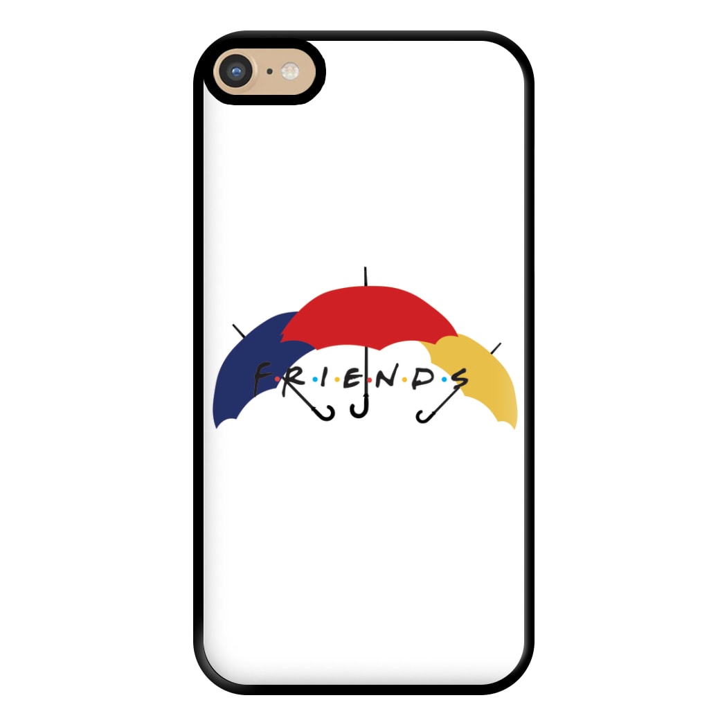 Umbrella Friends Phone Case for iPhone 6 Plus / 7 Plus / 8 Plus