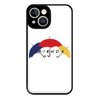 Umbrella Friends Phone Case for iPhone 14