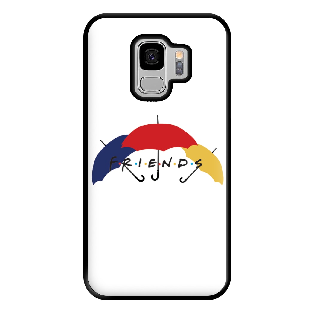 Umbrella Friends Phone Case for Galaxy S9 Plus