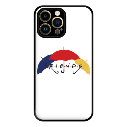 Umbrella Friends Phone Case for iPhone 14 Pro Max