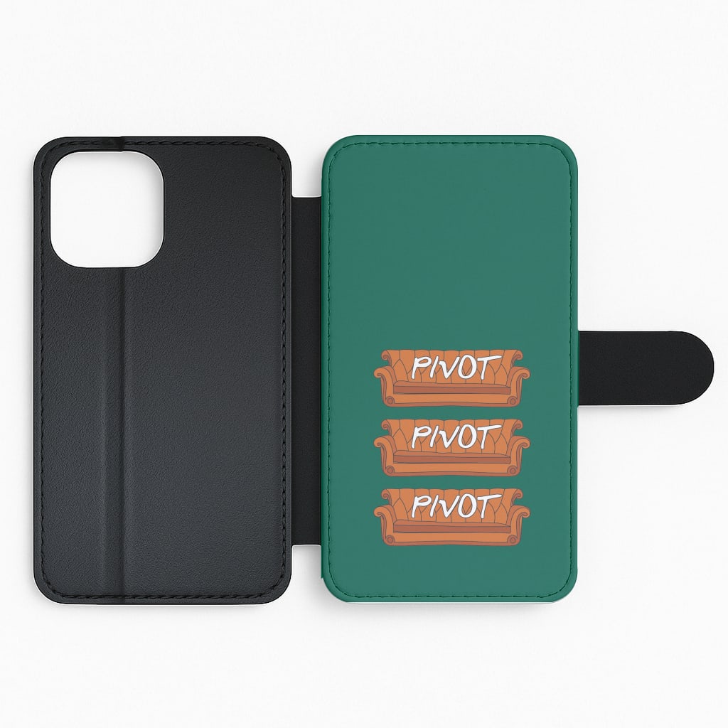 Sitcom Couches Pivot  Flip Phone Case