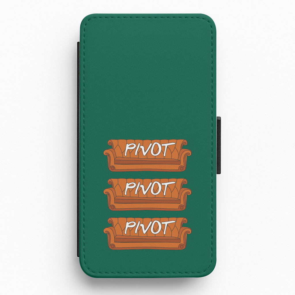 Sitcom Couches Pivot  Flip / Wallet Phone Case