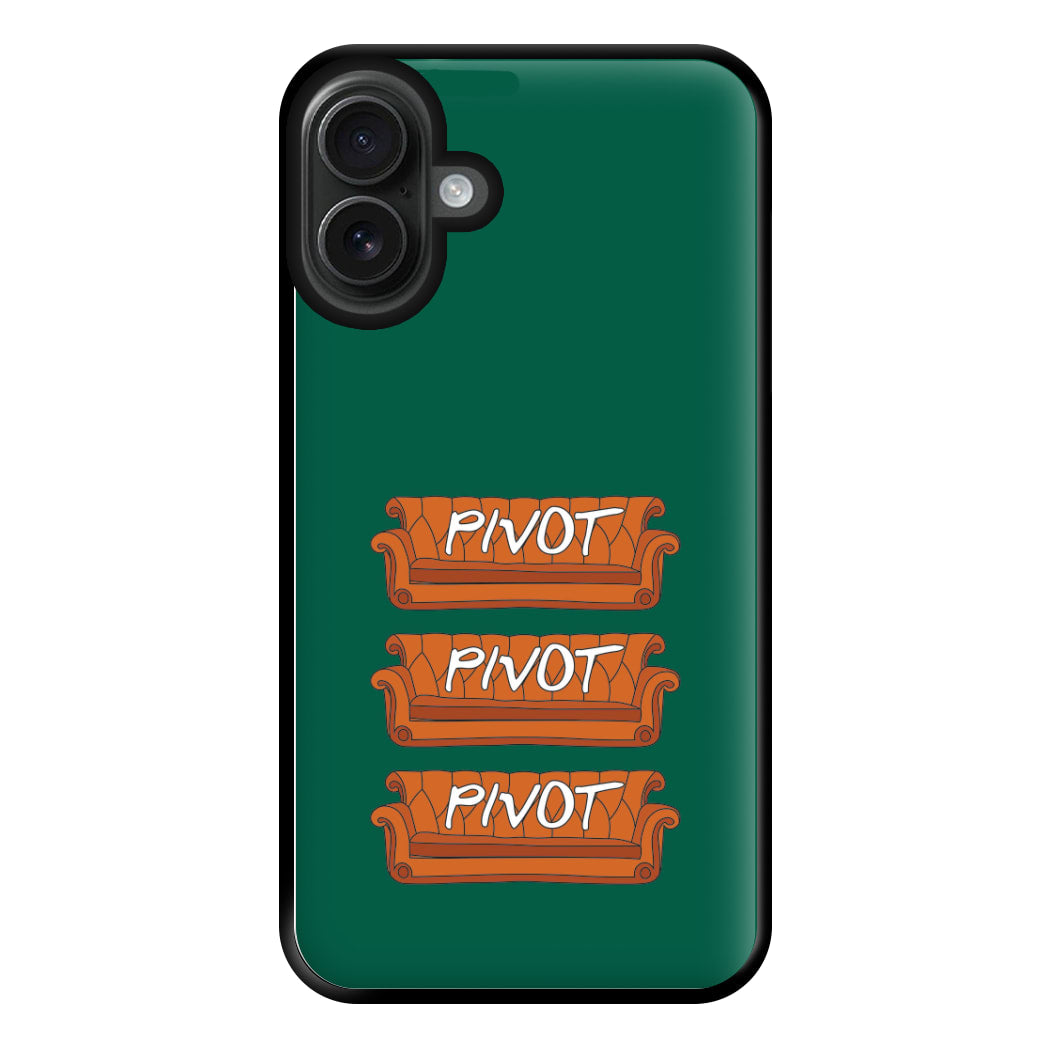 Sitcom Couches Pivot  Phone Case for iPhone 16 Plus
