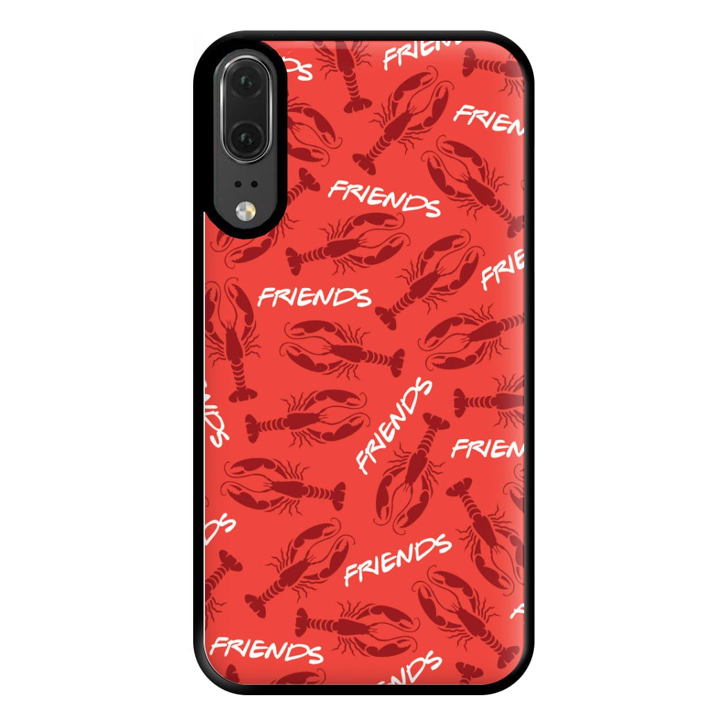 Sitcom Red Lobsters Pattern Phone Case for Huawei P20