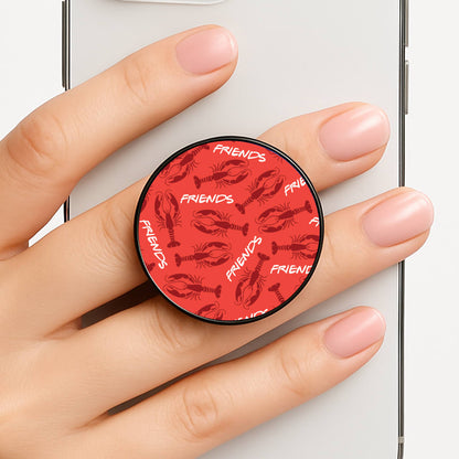 Sitcom Red Lobsters Pattern Phone Grip