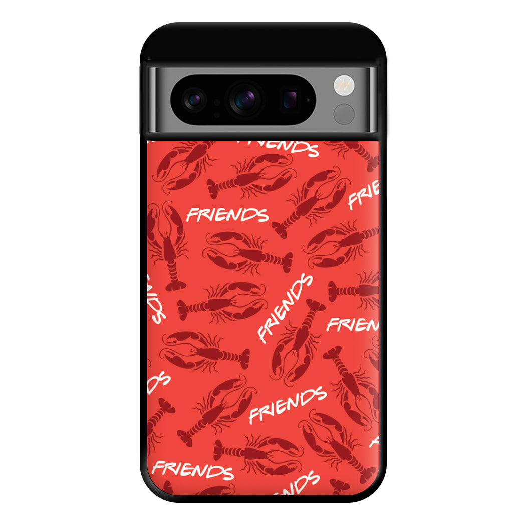 Sitcom Red Lobsters Pattern Phone Case for Google Pixel 8 Pro
