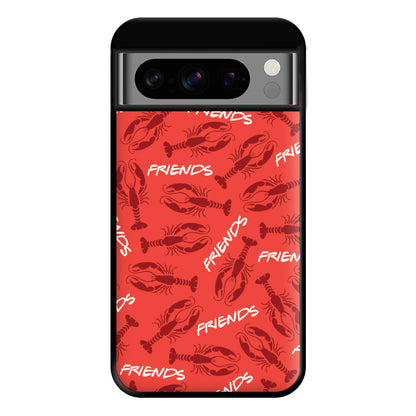 Sitcom Red Lobsters Pattern Phone Case for Google Pixel 8 Pro