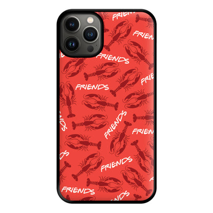 Sitcom Red Lobsters Pattern Phone Case for iPhone 13