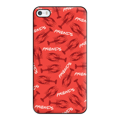 Sitcom Red Lobsters Pattern Phone Case for iPhone 5 / 5s / SE 2016