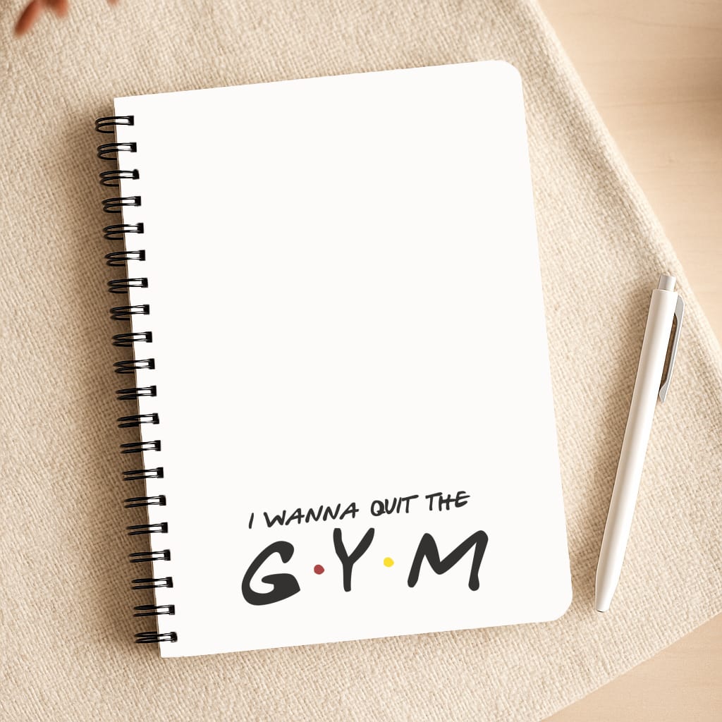 I Wanna Quit The GYM Notepad
