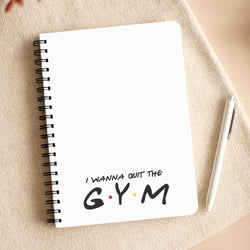 I Wanna Quit The GYM Notepad