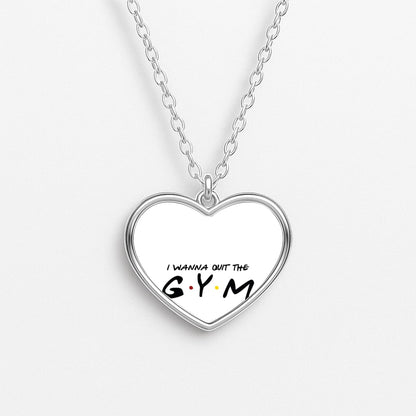 I Wanna Quit The GYM Necklace