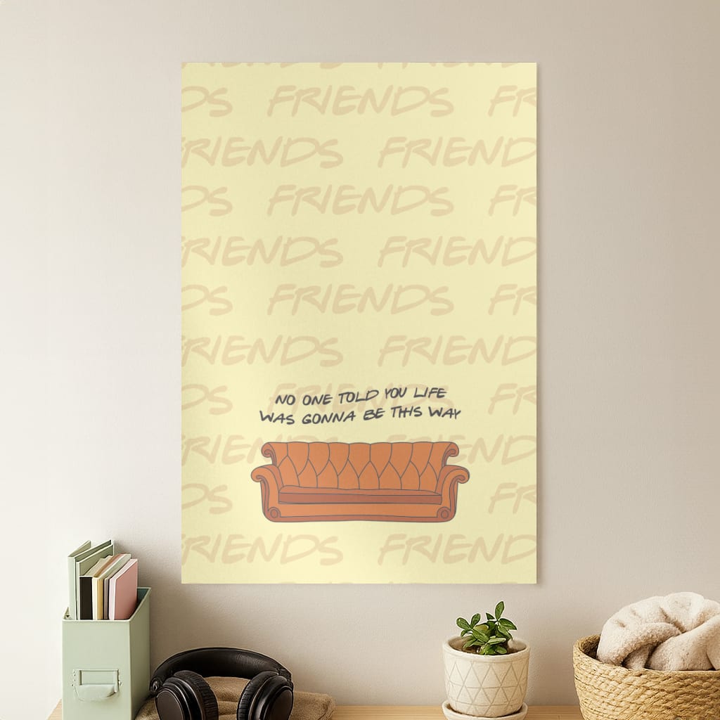 No One Told You Pattern Poster