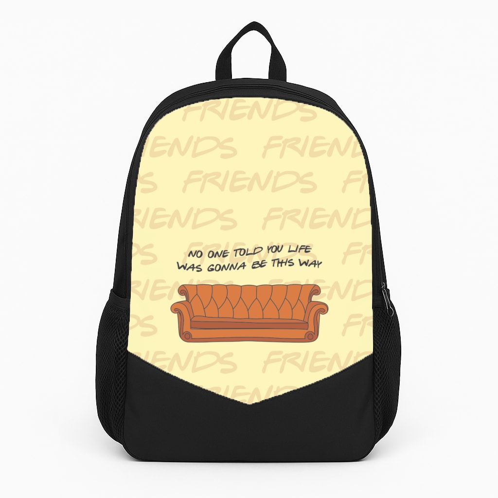 No One Told You Pattern Backpack