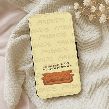 No One Told You Pattern Wallet Phone Case