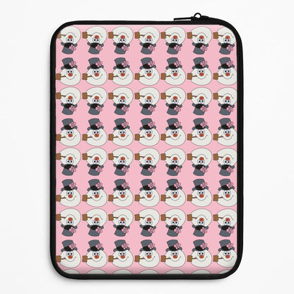 Pattern - Snowman Laptop Sleeve