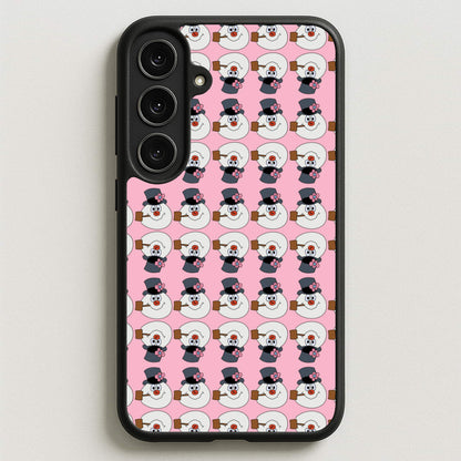 Pattern - Snowman Phone Case for Galaxy S25FE