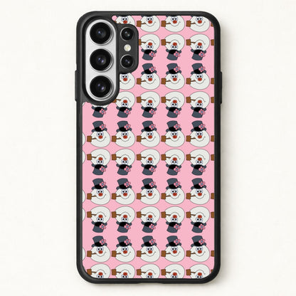 Pattern - Snowman Phone Case for Galaxy S26 Ultra