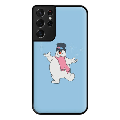 Frosty - Snowman Phone Case for Galaxy S21 Ultra