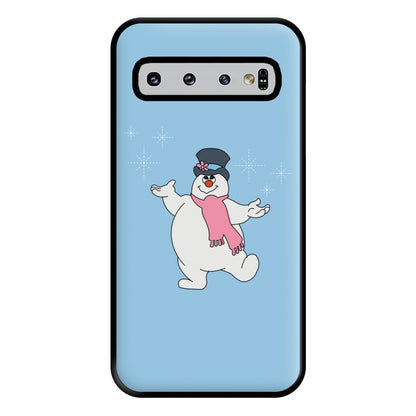 Frosty - Snowman Phone Case for Galaxy S10 Plus