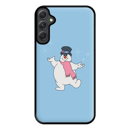 Frosty - Snowman Phone Case for Galaxy A54