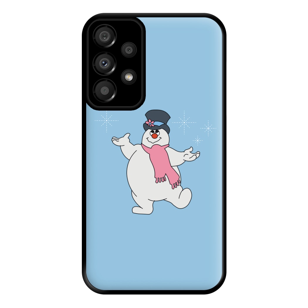 Frosty - Snowman Phone Case for Galaxy A33