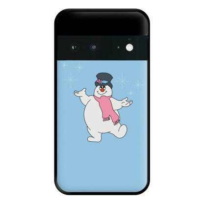 Frosty - Snowman Phone Case for Google Pixel 6a