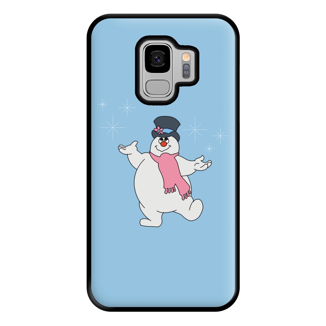 Frosty - Snowman Phone Case for Galaxy S9 Plus