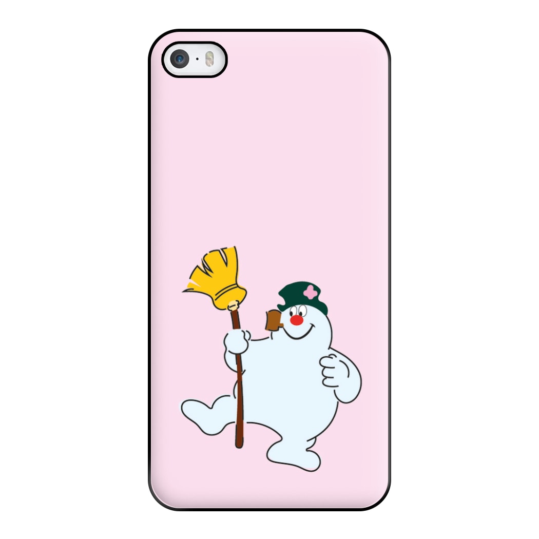 Broom - Snowman Phone Case for iPhone 5 / 5s / SE 2016