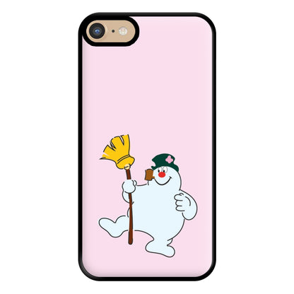 Broom - Snowman Phone Case for iPhone 6 / 7 / 8 / SE