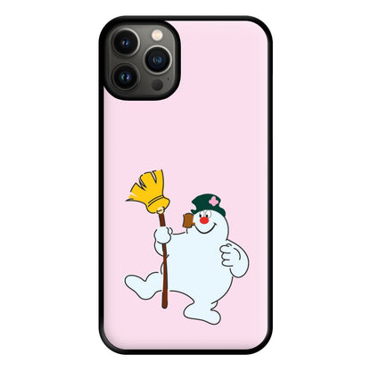 Broom - Snowman Phone Case for iPhone 13