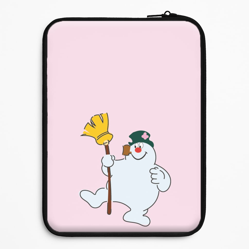 Broom - Snowman Universal Laptop Sleeve