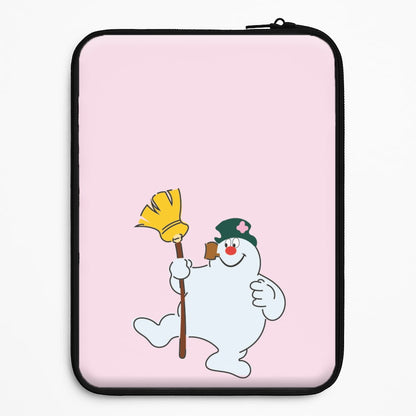 Broom - Snowman Universal Laptop Sleeve