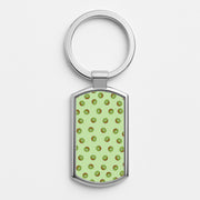 Kiwis - Fruit Patterns Luxury Keyring 1