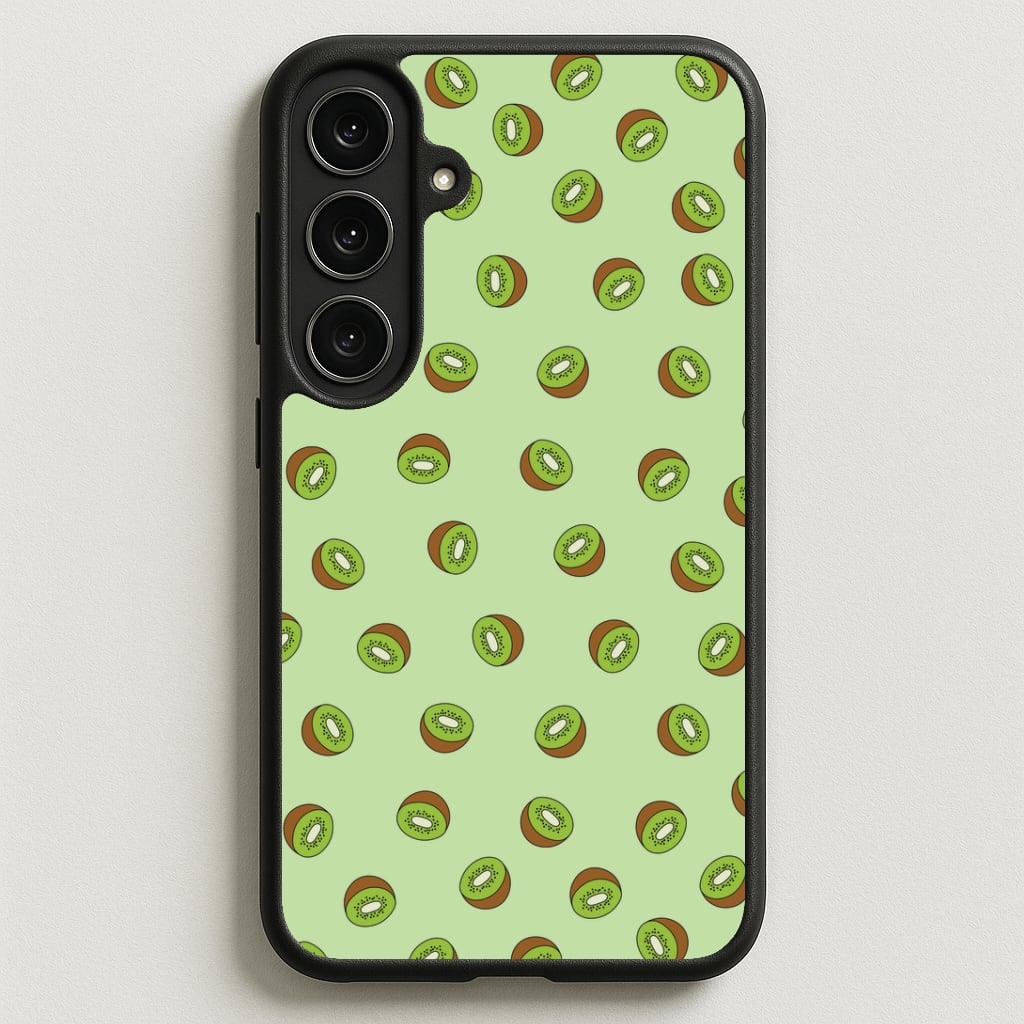 Kiwis - Fruit Patterns Phone Case for Galaxy S25FE