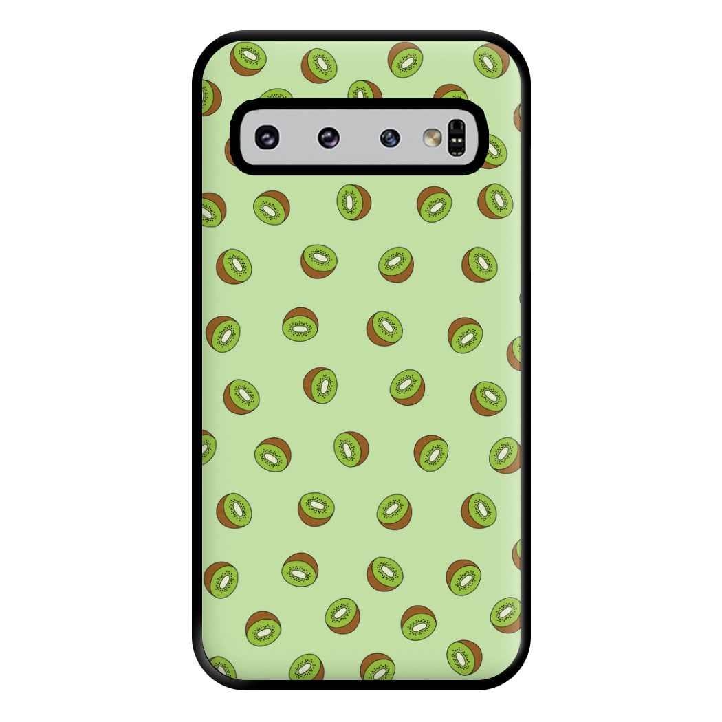 Kiwis - Fruit Patterns Phone Case for Galaxy S10 Plus