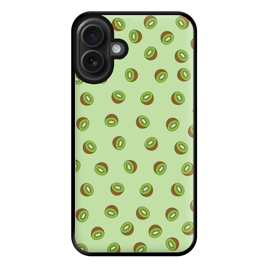 Kiwis - Fruit Patterns Phone Case for iPhone 16 Plus