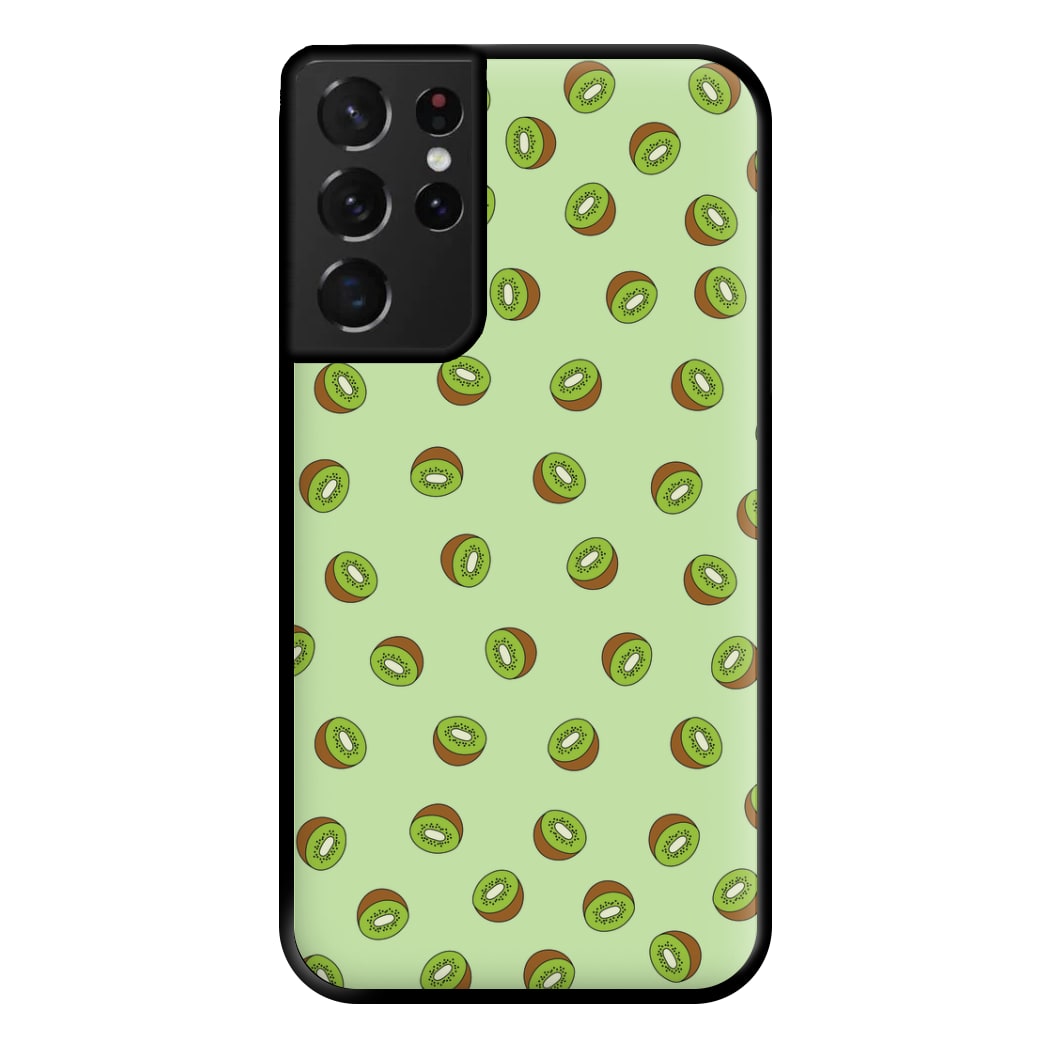 Kiwis - Fruit Patterns Phone Case for Galaxy S21 Ultra