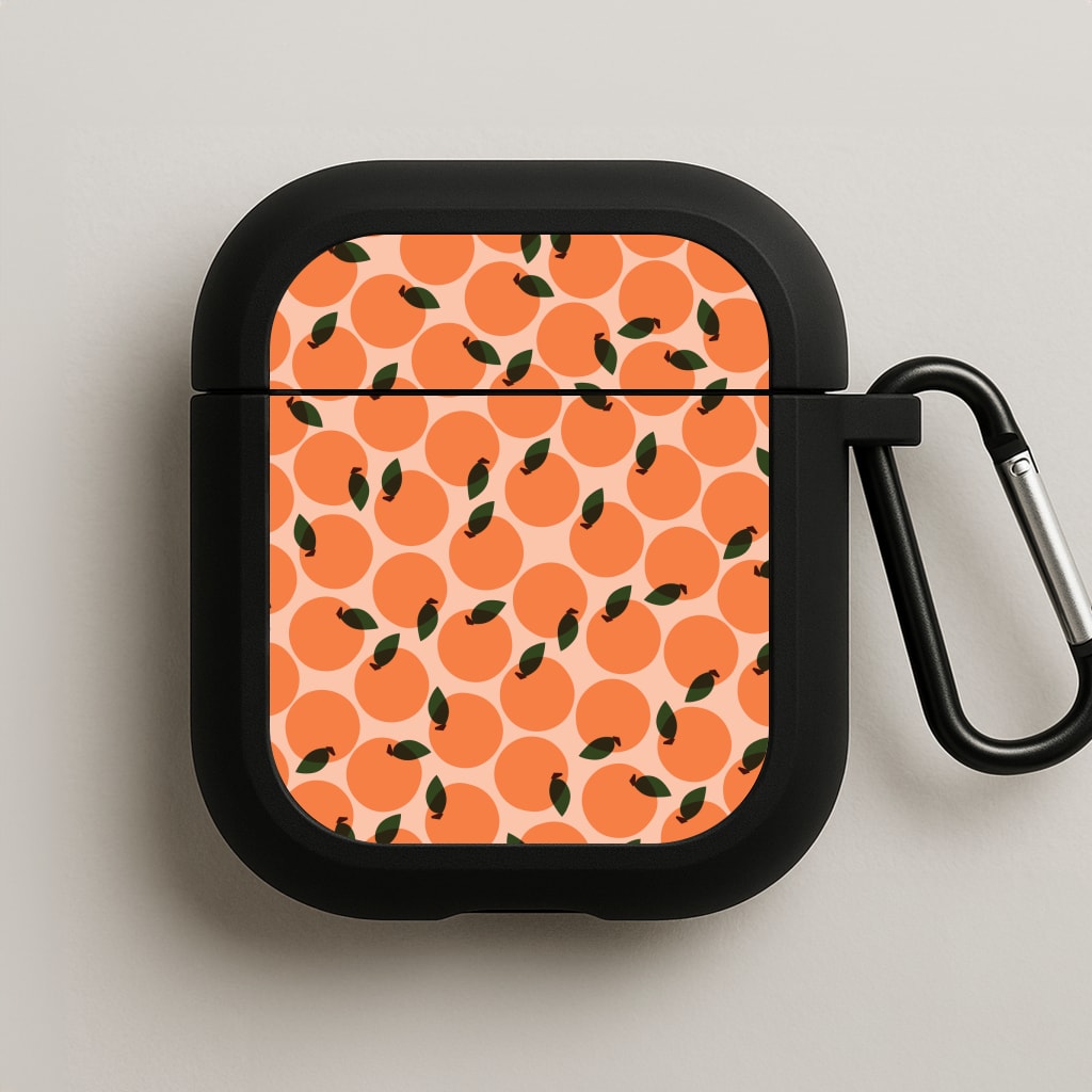 Oranges - Fruit Patterns AirPods Case