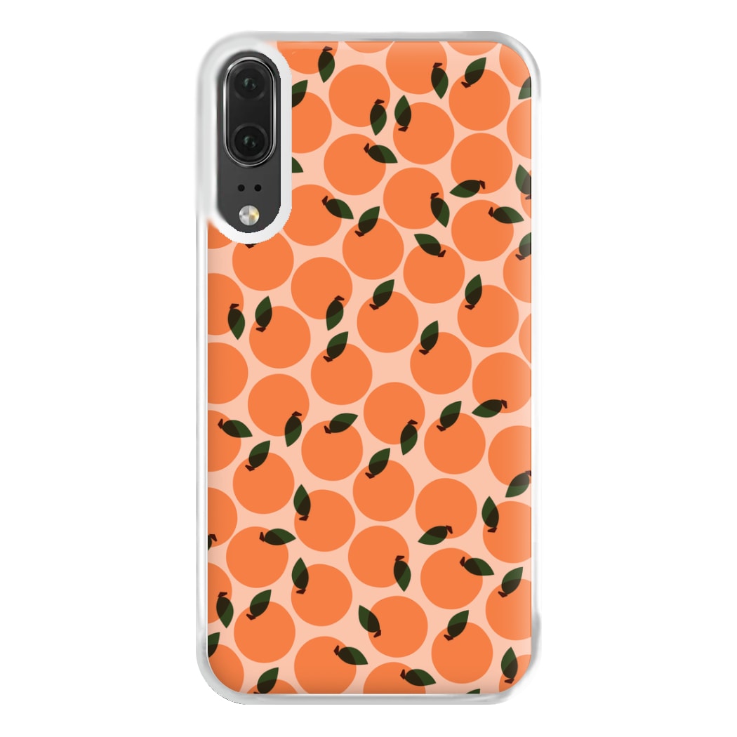 Oranges - Fruit Patterns Phone Case for Huawei P20