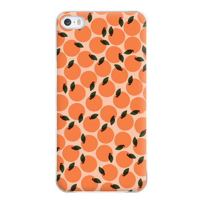 Oranges - Fruit Patterns Phone Case for iPhone 5 / 5s / SE 2016