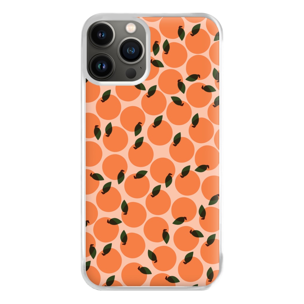 Oranges - Fruit Patterns Phone Case for iPhone 13 Pro Max