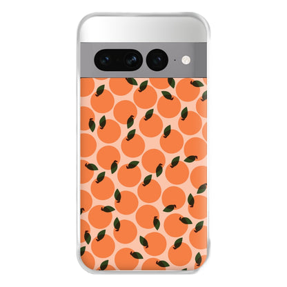 Oranges - Fruit Patterns Phone Case for Google Pixel 7 Pro