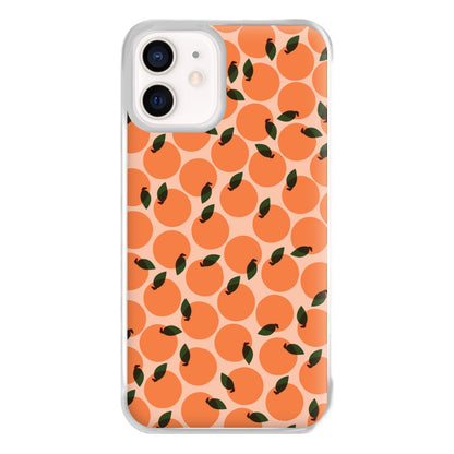 Oranges - Fruit Patterns Phone Case for iPhone 13 Mini